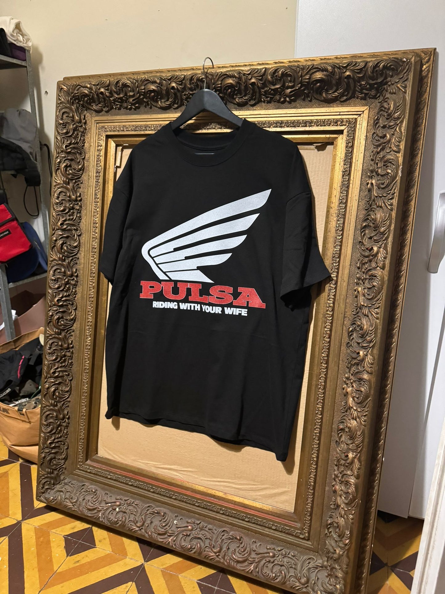 Pulsa Di Honda Black Tee